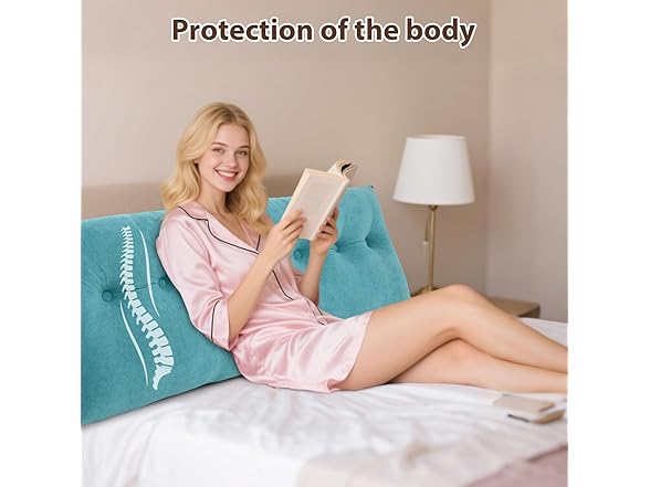 Dollate Triangular Bed Wedge Pillows