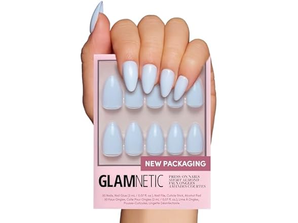 Glamnetic Press On Nails - Blueberry Milk