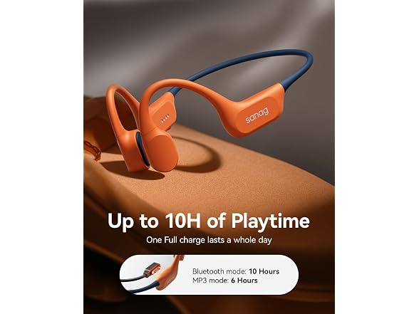 Sanag IPX8 Swim Bone Conduction Earbuds