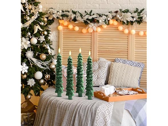 Christmas tree LED Flameless Candles