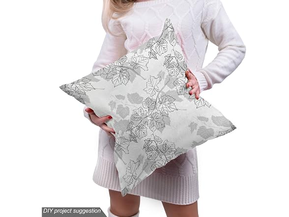 Ambesonne Grey Fabric by The Yard,