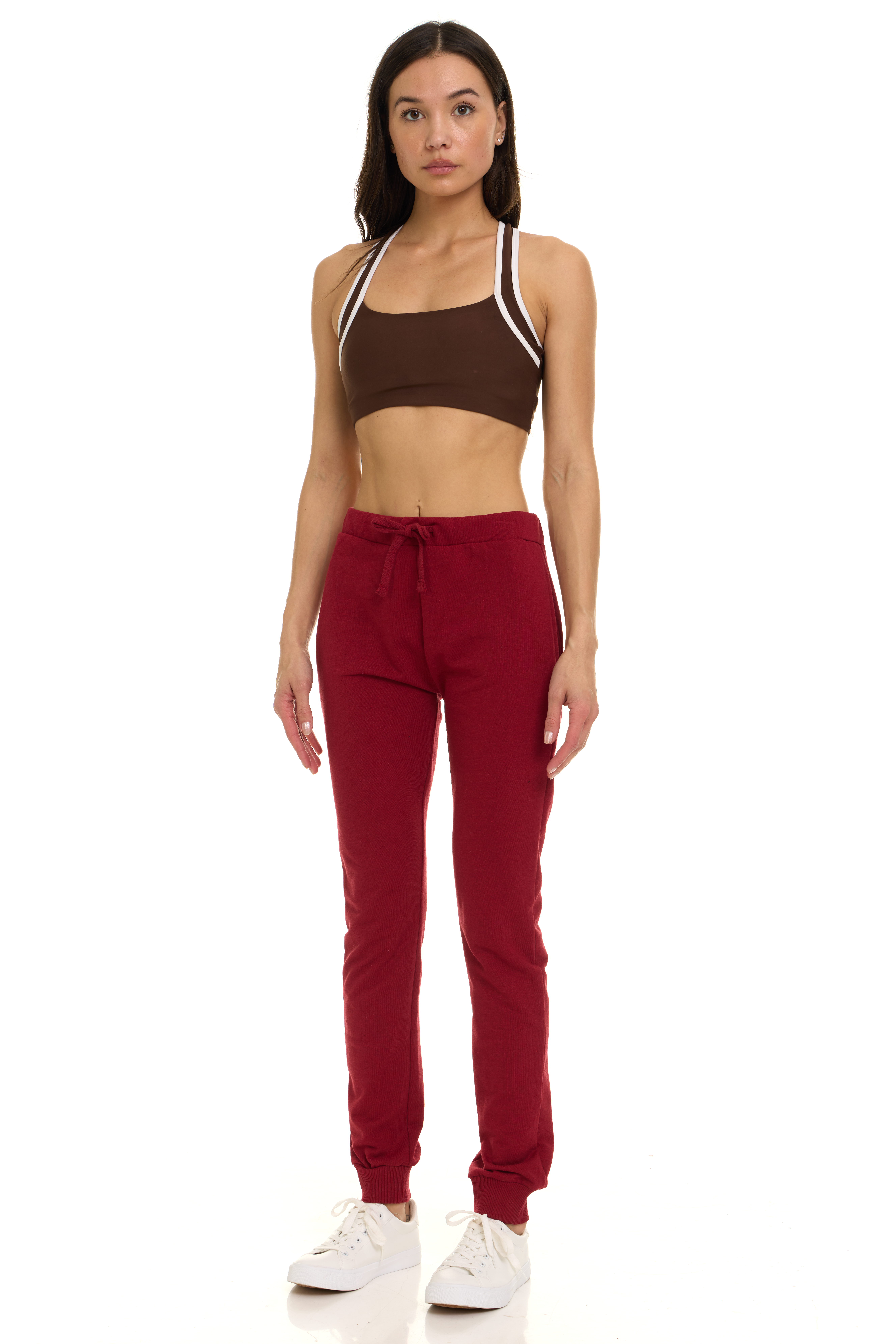 4 Pack Womens French Terry Joggers - Gallery 10