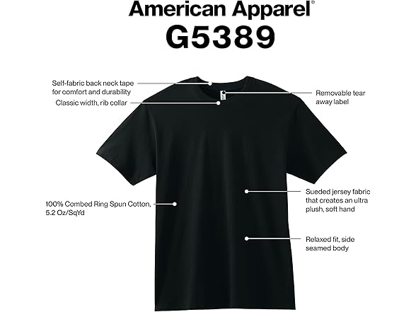 American Apparel T-Shirt (2XL)
