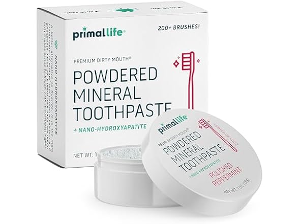 Primal Life Organics - Dirty Mouth Toothpowder