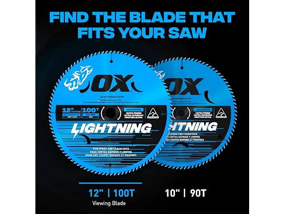 OX OX Pro 12 in 100-Tooth Carbide Circular