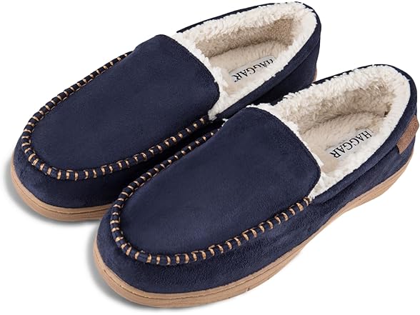 Haggar Men's Venetian Slipper (11-12)
