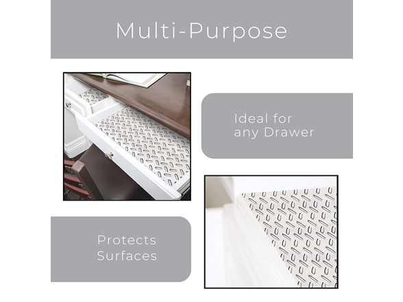 Smart Design Metallic Shelf Liner