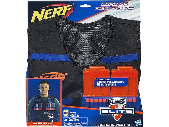NERF Hasbro Official N-Strike Elite Series Tactical Vest
