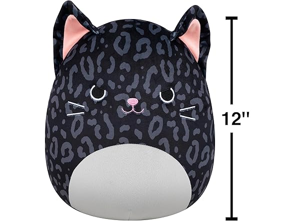 Squishmallows Original 12in Xiomara The Mischievous Black Panther