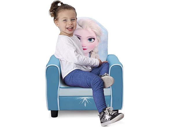 Delta Frozen Elsa Upholstered Kids Chair