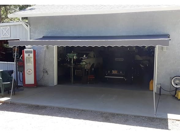 ALEKO Patio Awning Fabric Replacement | 6.5x5 Feet