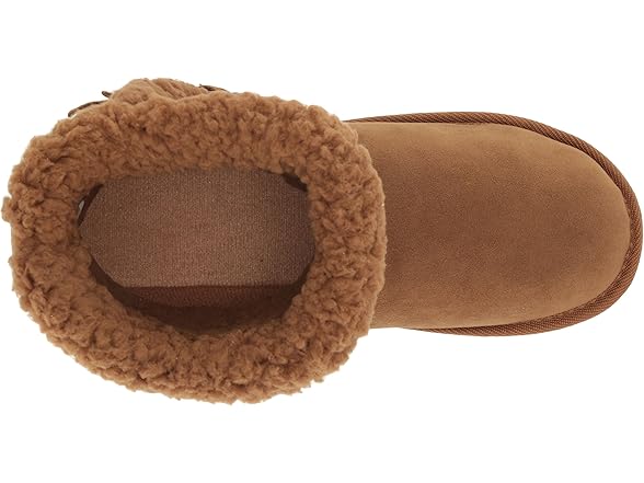 MUK LUKS Women's Alyx Snow Boot, Walnut 9