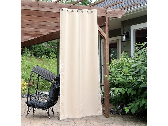 Sunnydaze Decor SNR-610 Blackout Curtain 52x108 Beige