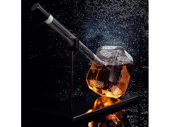 Thors Hammer Whiskey and Wine Decanter