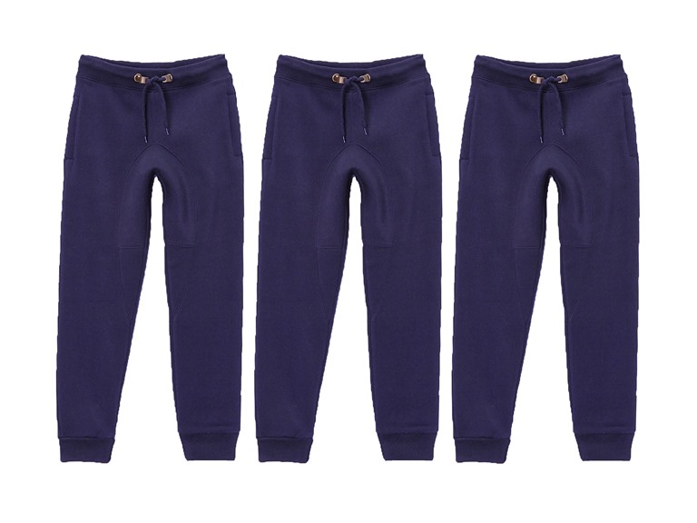 Children & Boy's 3-Pack Slim Fitting Fleece Jogger Sweatpants