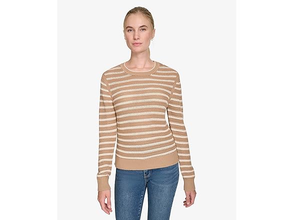 Nautica Wmns Sweater Camel (L)
