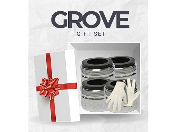 GROVE 4x Plumb Pak 13/16 in.-27 Chrome Plated