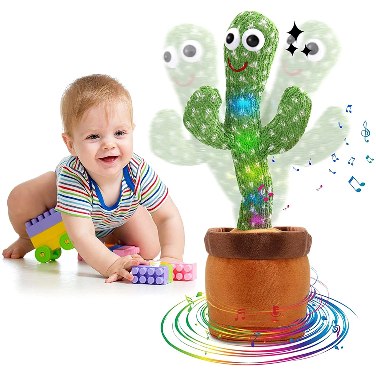 Dancing Cactus Mimicking Toy - Gallery 12