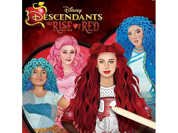 Descendants 4 Rise of Red Fashion Design Sketchbook