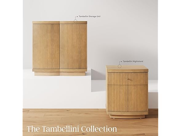 Nathan James Tambellini Mid Century Nightstand