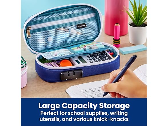 It's Academic Locking Pencil Case
