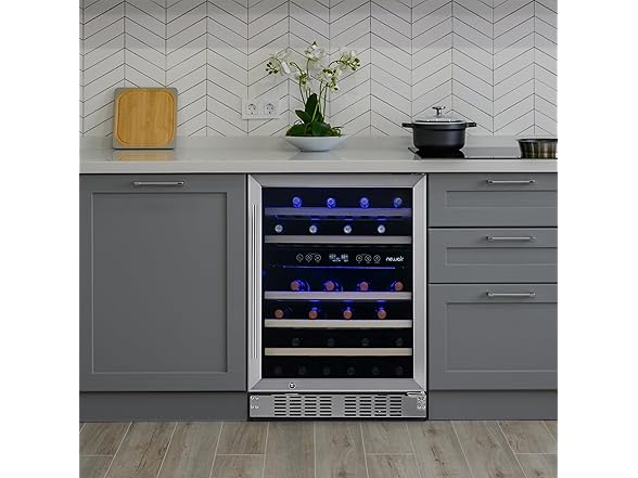 Newair Dual Zone Fridge - 46 Bottles