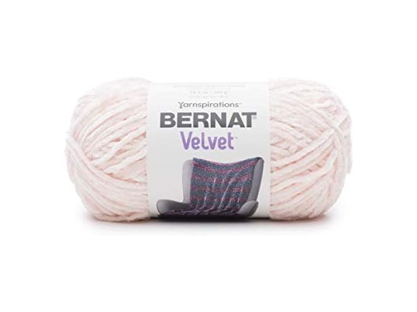 Bernat Velvet Yarn, 10.5 oz, Blush Pink