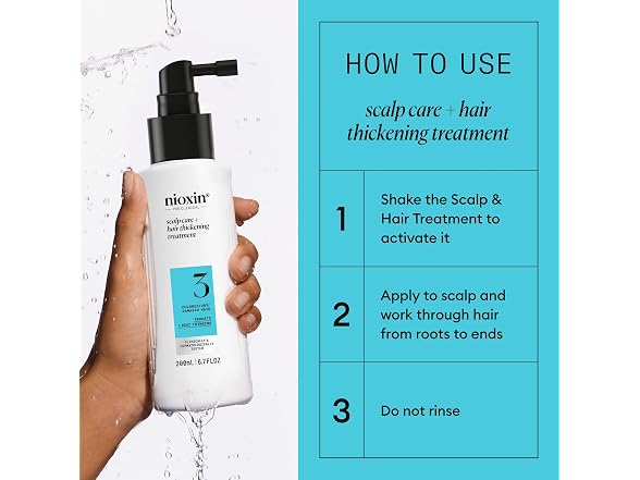 Nioxin System 3 Scalp and Hair Treatment, 6.76 oz