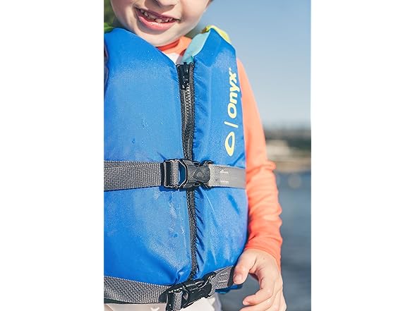 ONYX Youth Paddle Sports Life Jacket, Blue