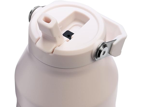 Stanley IceFlow Flip Straw 2.0 Bottle, 50 oz, Rose Quartz