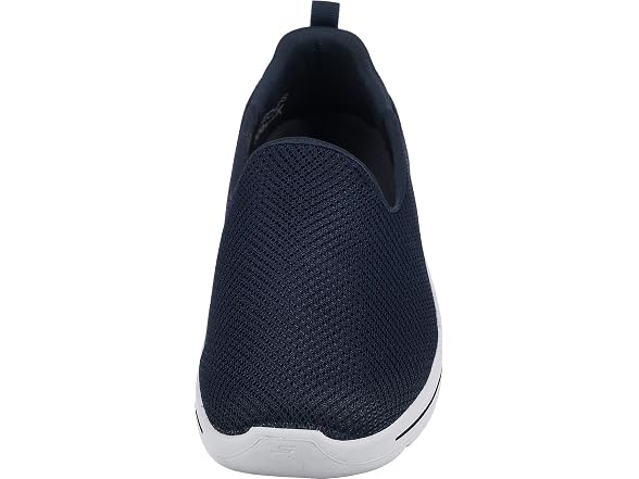 Skechers Women's Go Walk Arch Fit - Grateful, Navy/White, 8 Wide