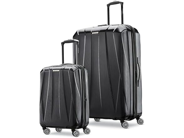 Samsonite Centric 2pc Set Black