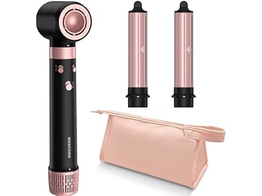 $34.99, Was $87.57, 60% Off! 3 in 1 Air Styler with High-Speed Hair Dryer Brush & Air Wrap Curler dealfomo