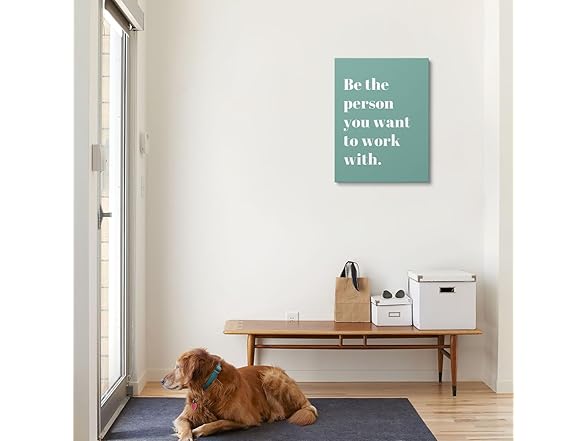 XWELLDAN Inspirational Quote Wall Art