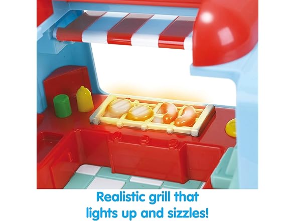 Kidoozie Cruisin Cuisine Playset, Food Truck