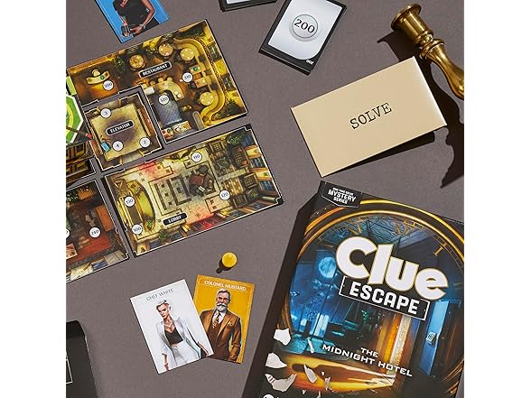 Hasbro Gaming Clue Escape: The Midnight Hotel