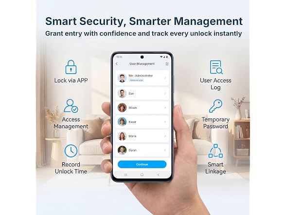 RUIKANG POWER WiFi Smart Door Lock - Gallery 5