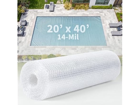 Blue Wave 20x40-ft Rectangle Solar Pool