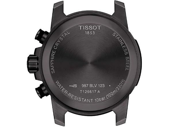 Tissot Men's Supersport CHRONO 45.5MM Black Watch