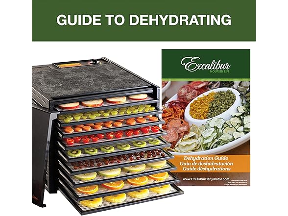 EXCALIBUR 3900B 9-Tray Food Dehydrator