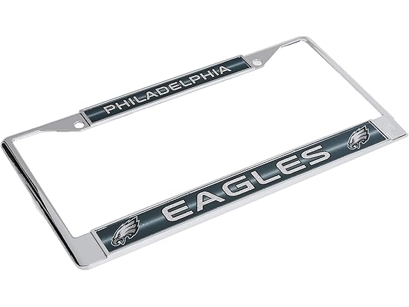 Philadelphia Eagles Chrome License Frame