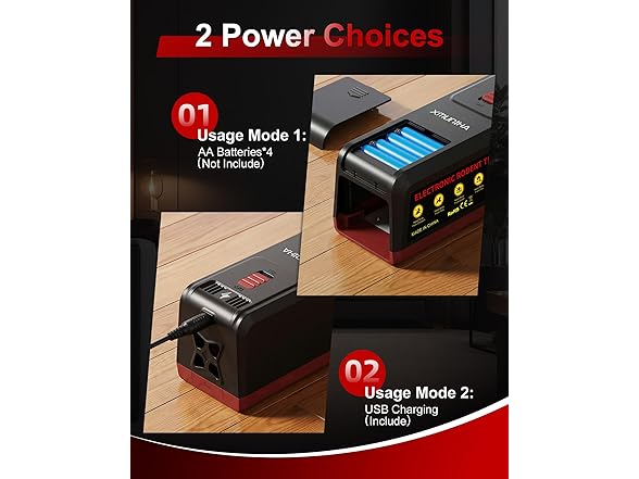XMUNIHA Electric Mouse Trap Zapper
