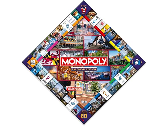 Monopoly Board Game – Baltimore, MD