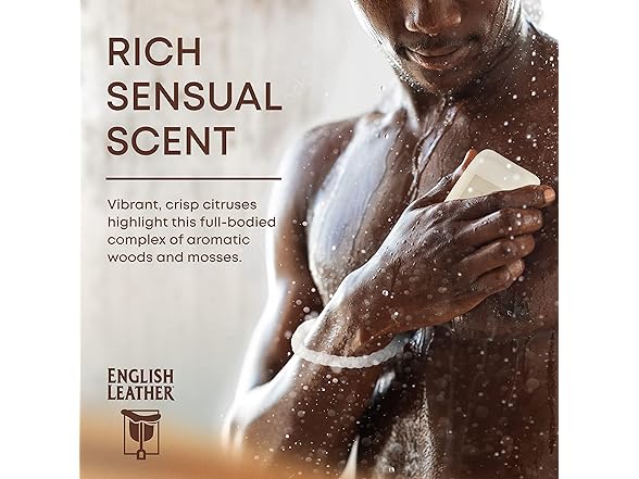 Dana English Leather Fragrance Soap
