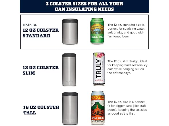 YETI Rambler 12oz Colster Can Insulator, Offshore Blue