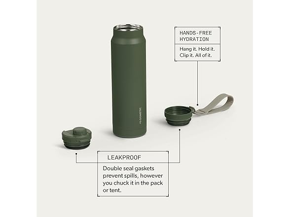 Dometic 42oz Insulated Chug Bottle - Lichen
