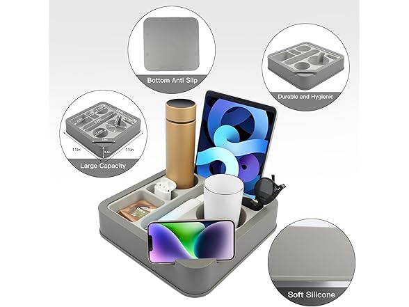 Cup Holder & Organizer Tray–Waterproof