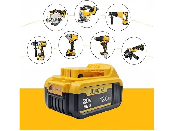 BVWBCR GAR-52 20V 12Ah Battery
