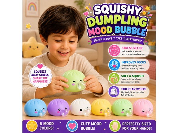 Twilight Squishy Sensory Toys Dum Mood Bubble