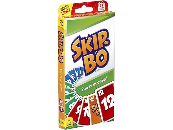 Mattel Skip Bo Card Game